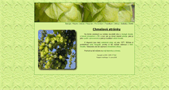 Desktop Screenshot of chmelar.hajsl.cz